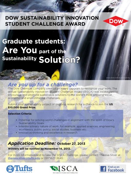 TIE_Dow Sustainability Innovation Student Challenge Award_2013