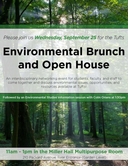 TIE_Tufts Environmental Community Brunch & Open House_2013