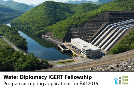 TIE_Water Diplomacy IGERT Fellowship_2015