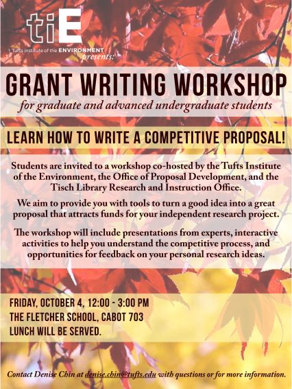 TIE_Annual Grant Writing Workshop_2013